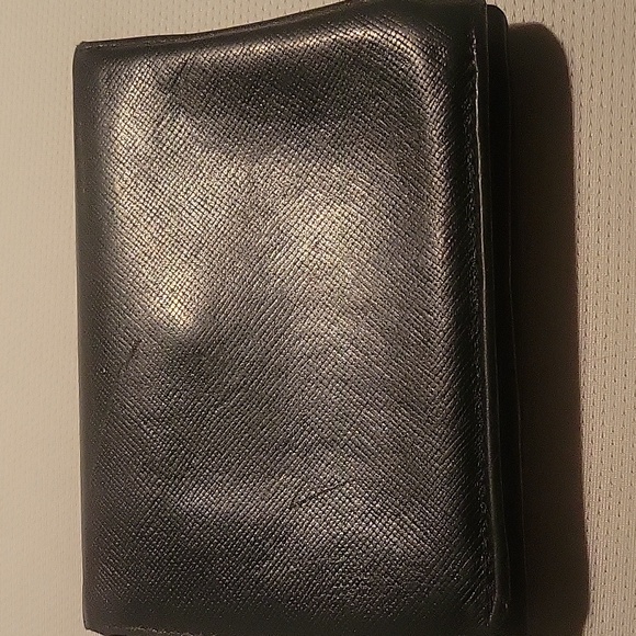 Authentic prada black leather wallet unisexe - Picture 7 of 10